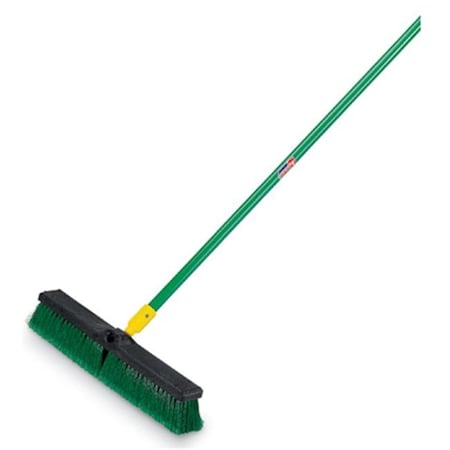 Quickie Mfg 00528 18 In. Indoor & Outdoor Push Broom